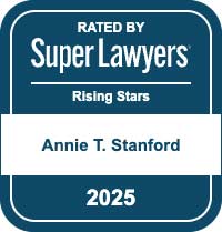 Rated by Super Lawyers Rising Stars Annie T. Stanford 2025